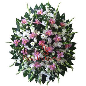 Coroa de Flores Zirconia  Tam. 1,50 x 1,20    